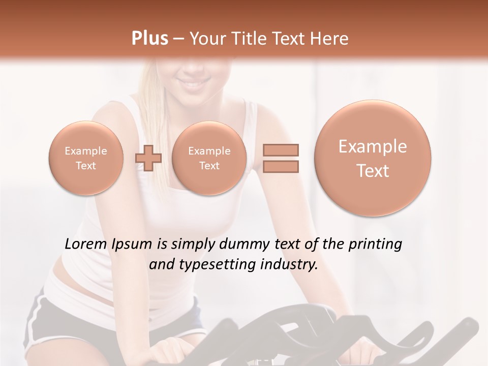 Person Smiling Caucasian PowerPoint Template