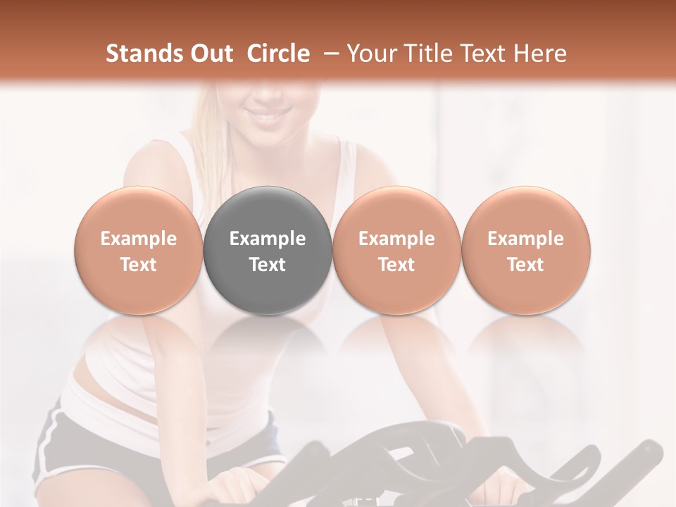 Person Smiling Caucasian PowerPoint Template