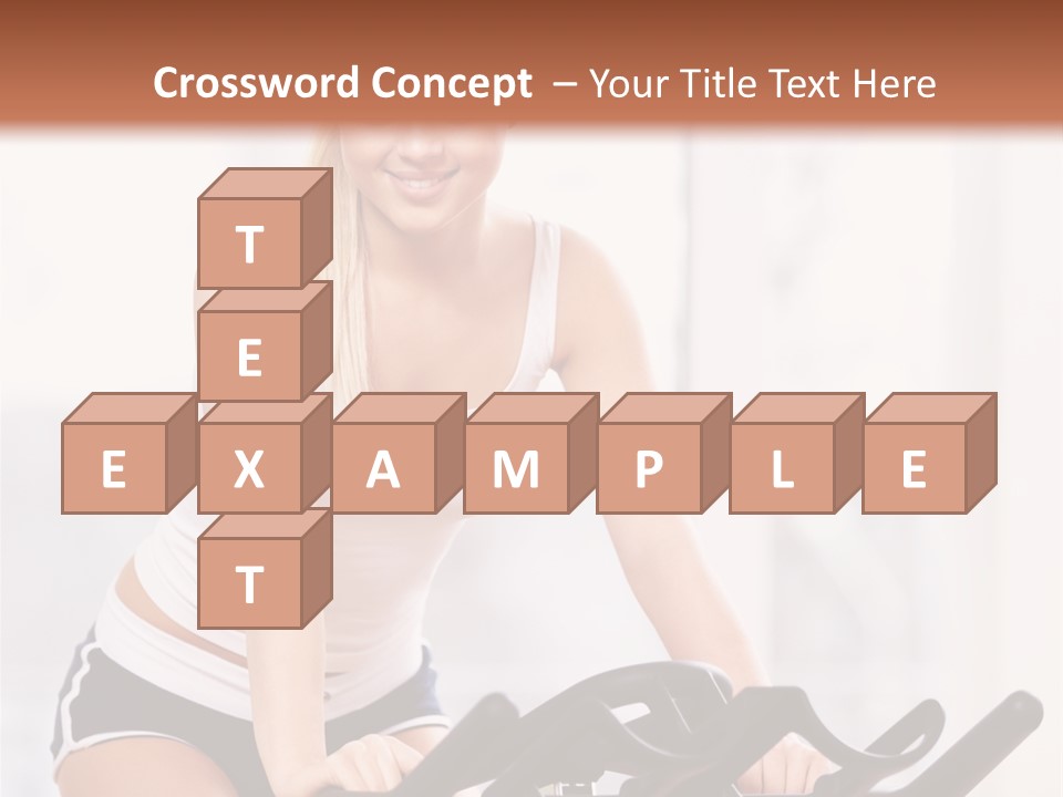 Person Smiling Caucasian PowerPoint Template