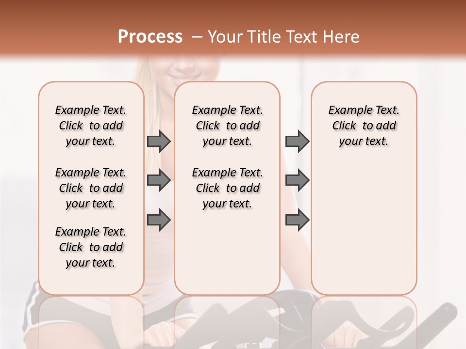 Person Smiling Caucasian PowerPoint Template