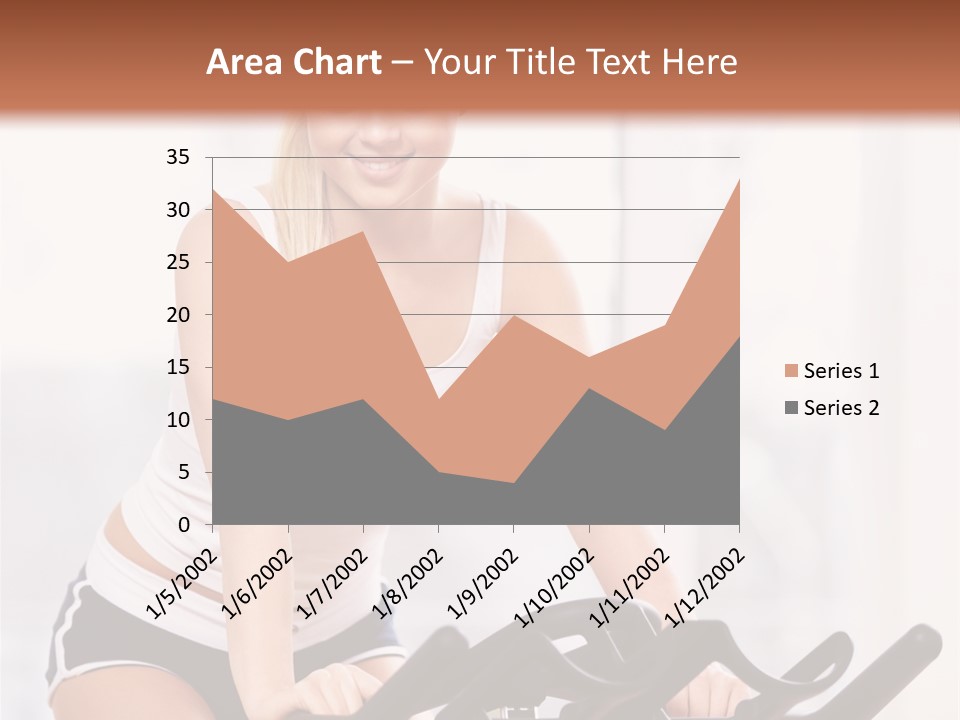 Person Smiling Caucasian PowerPoint Template