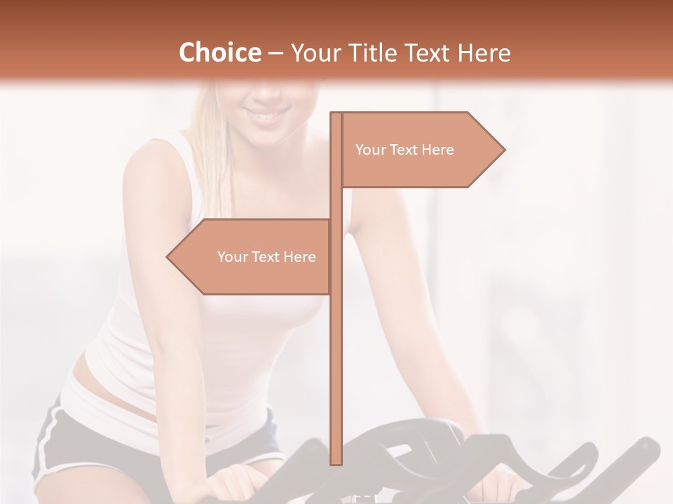 Person Smiling Caucasian PowerPoint Template