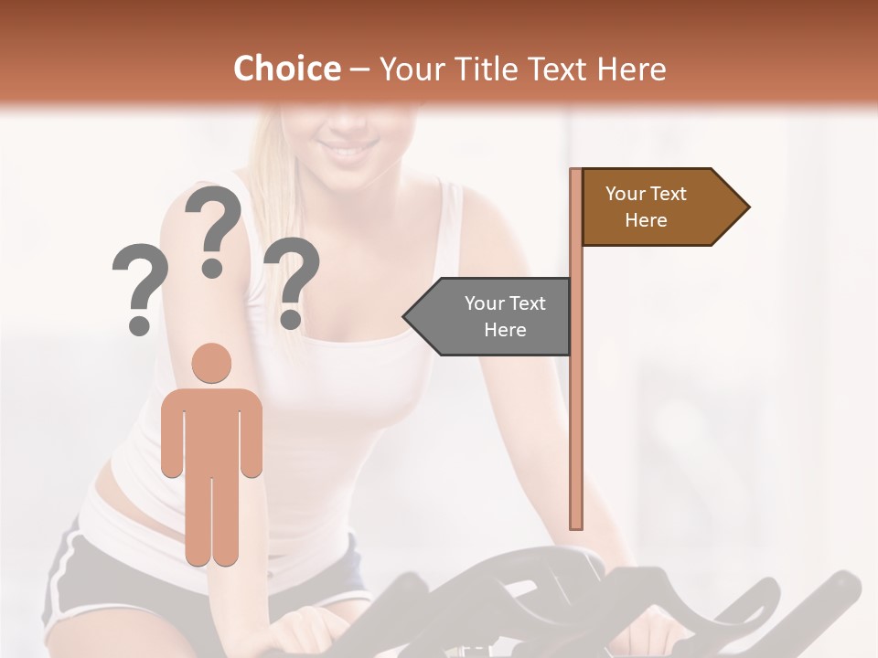 Person Smiling Caucasian PowerPoint Template