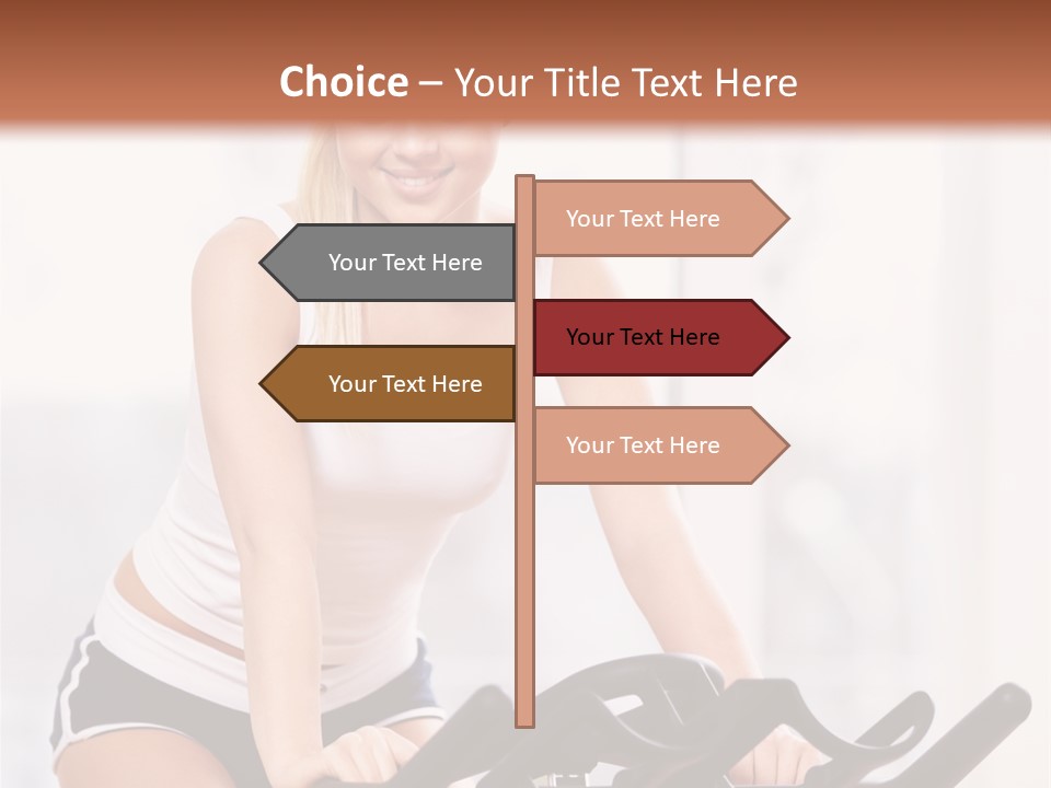 Person Smiling Caucasian PowerPoint Template