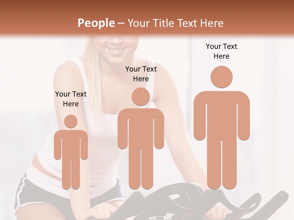 Person Smiling Caucasian PowerPoint Template