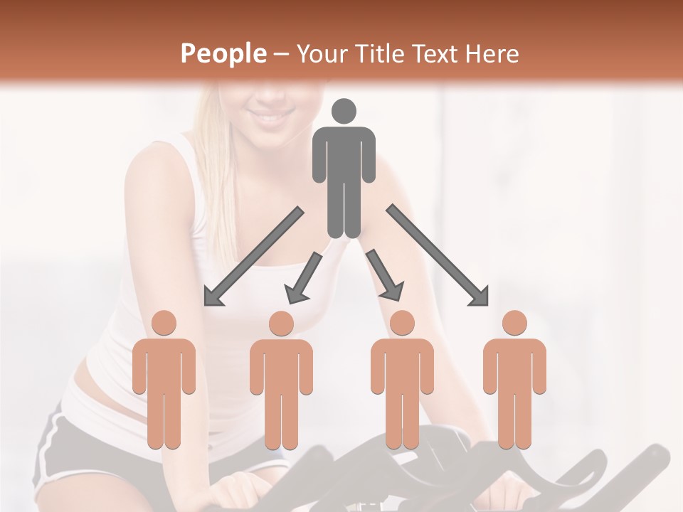 Person Smiling Caucasian PowerPoint Template