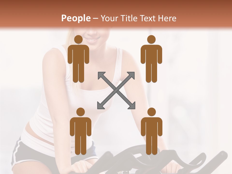 Person Smiling Caucasian PowerPoint Template