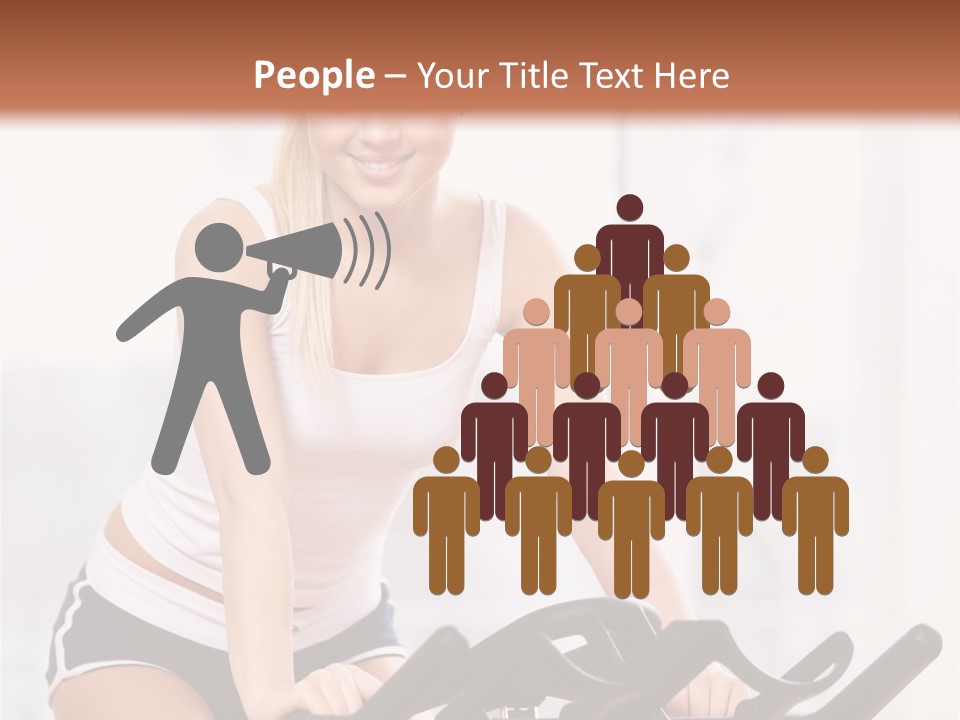 Person Smiling Caucasian PowerPoint Template