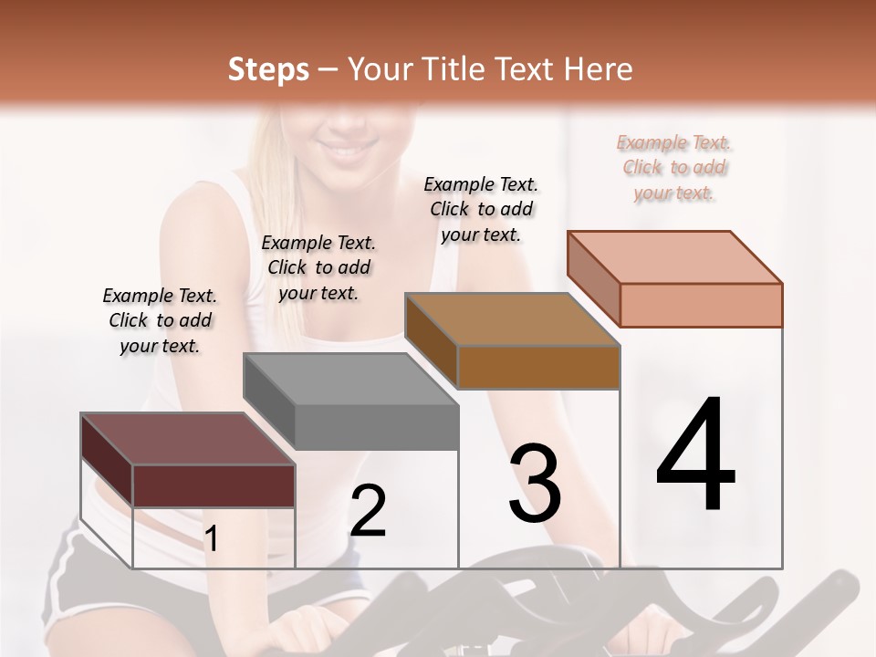 Person Smiling Caucasian PowerPoint Template