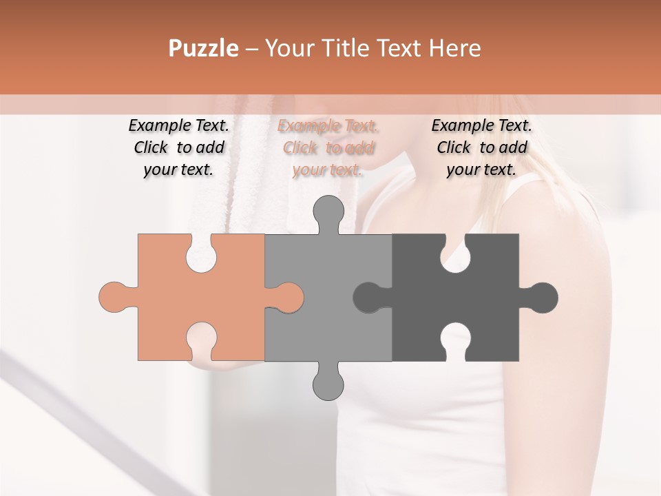 Equipment Wellbeing Fitness PowerPoint Template