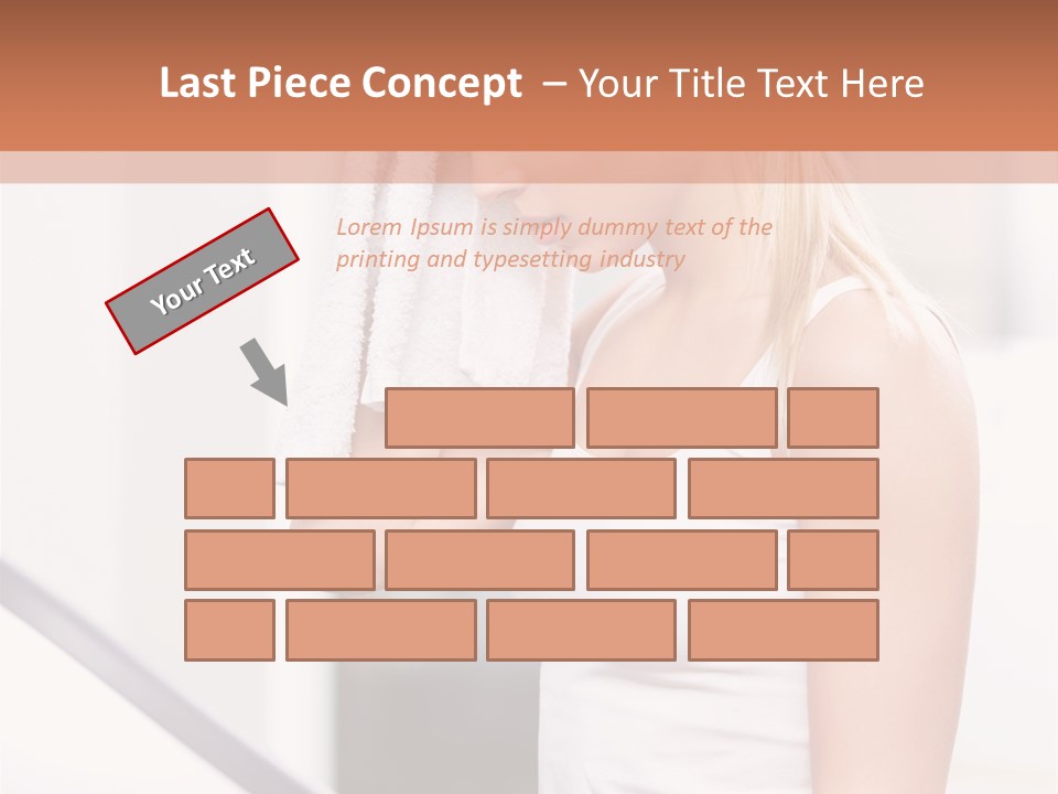 Equipment Wellbeing Fitness PowerPoint Template