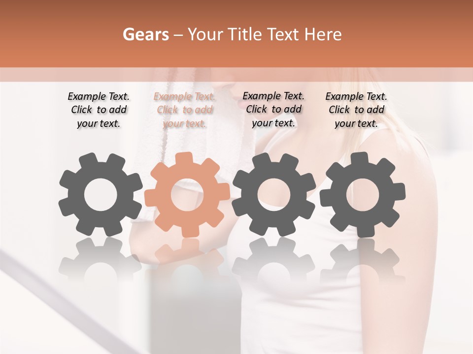 Equipment Wellbeing Fitness PowerPoint Template