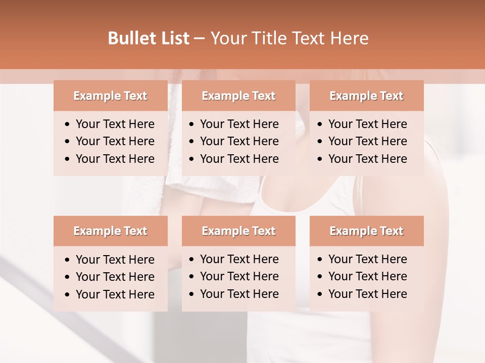 Equipment Wellbeing Fitness PowerPoint Template