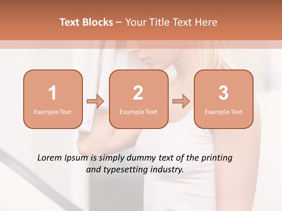 Equipment Wellbeing Fitness PowerPoint Template