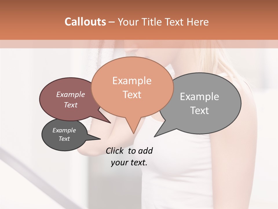 Equipment Wellbeing Fitness PowerPoint Template