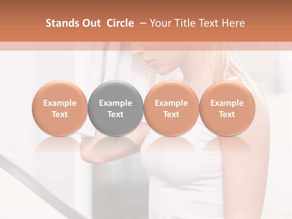 Equipment Wellbeing Fitness PowerPoint Template