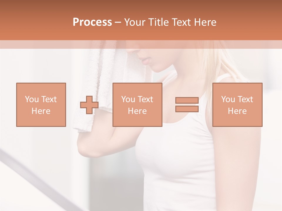 Equipment Wellbeing Fitness PowerPoint Template