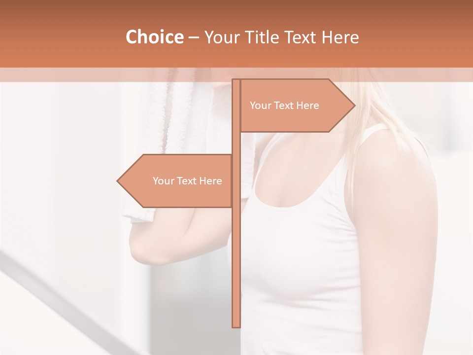 Equipment Wellbeing Fitness PowerPoint Template