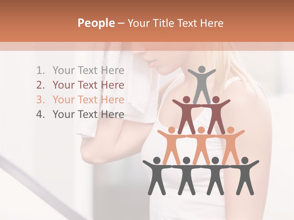 Equipment Wellbeing Fitness PowerPoint Template