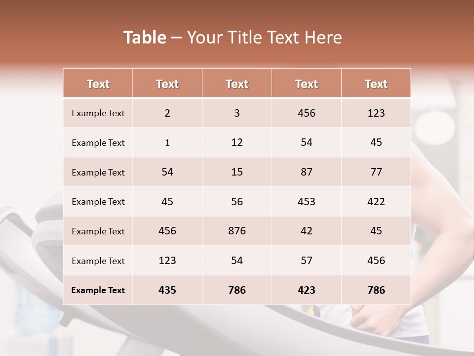 Activity Women Health Care PowerPoint Template