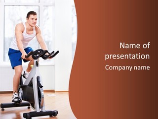 Leisure Young Body PowerPoint Template