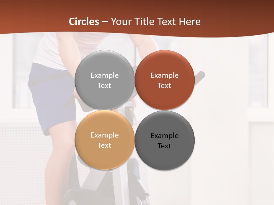 Leisure Young Body PowerPoint Template