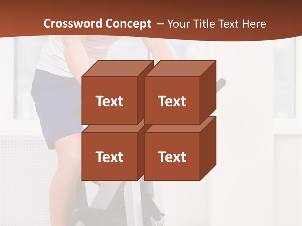 Leisure Young Body PowerPoint Template