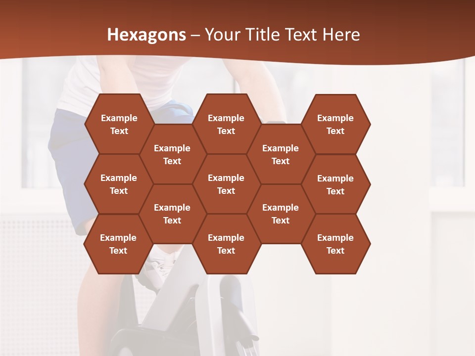 Leisure Young Body PowerPoint Template