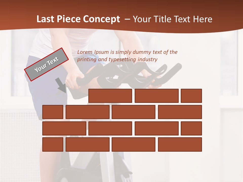 Leisure Young Body PowerPoint Template