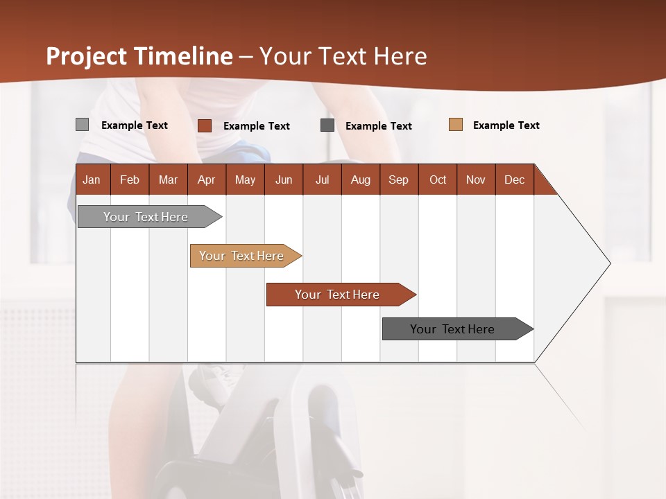 Leisure Young Body PowerPoint Template