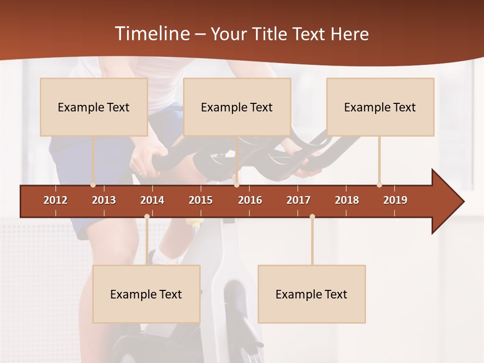 Leisure Young Body PowerPoint Template