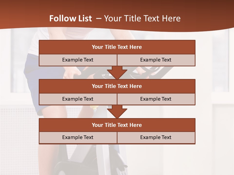 Leisure Young Body PowerPoint Template