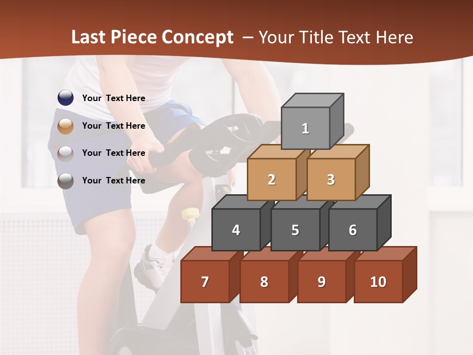 Leisure Young Body PowerPoint Template