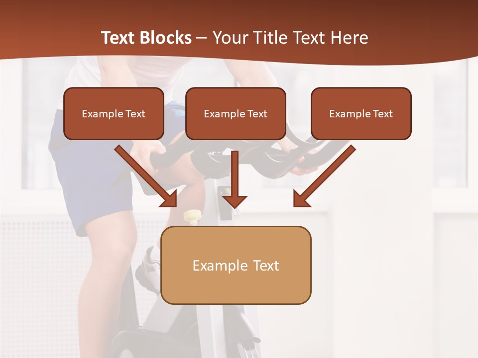 Leisure Young Body PowerPoint Template