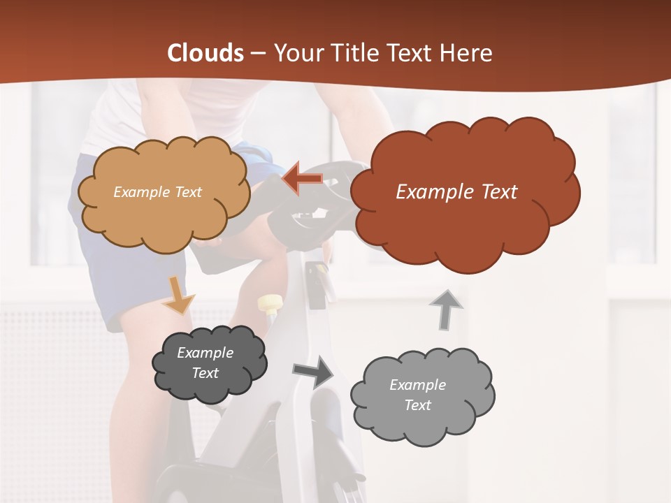 Leisure Young Body PowerPoint Template