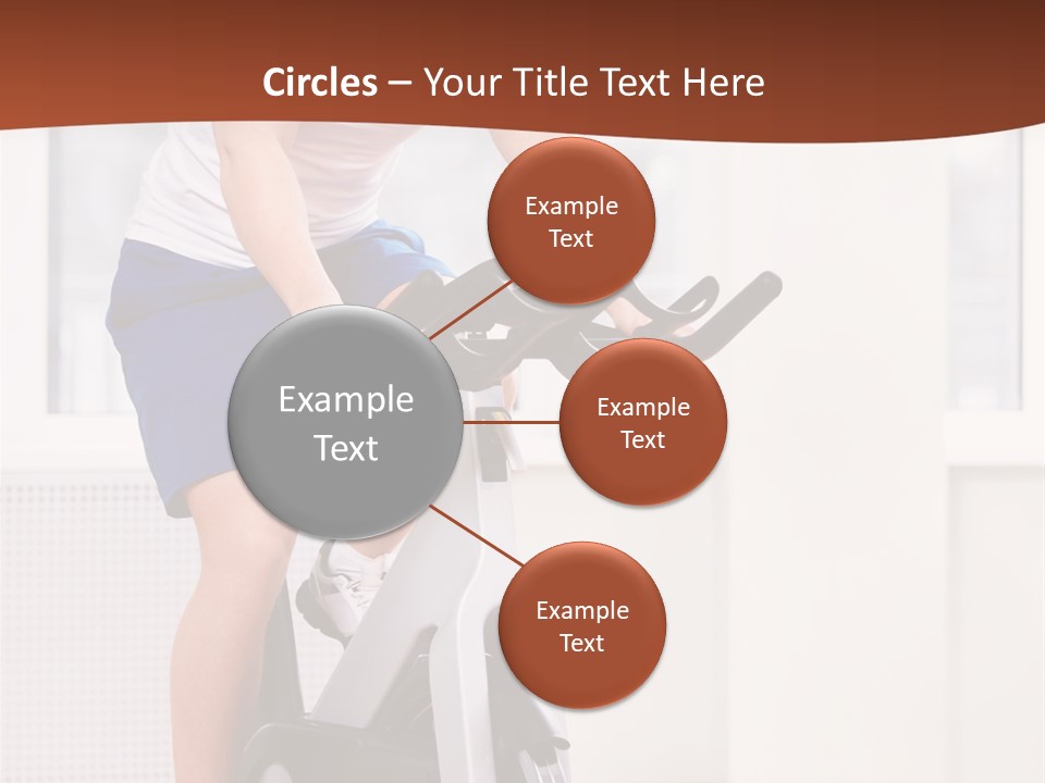 Leisure Young Body PowerPoint Template