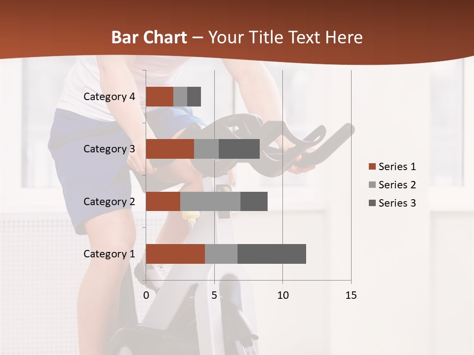 Leisure Young Body PowerPoint Template