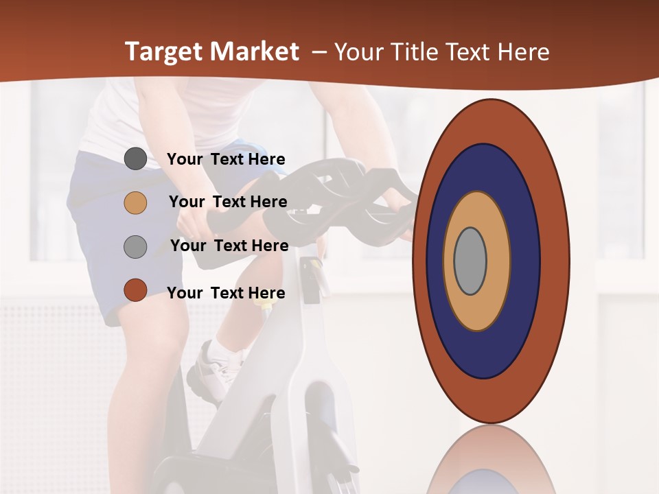 Leisure Young Body PowerPoint Template