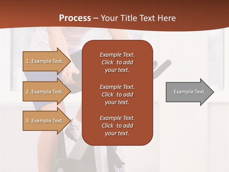 Leisure Young Body PowerPoint Template