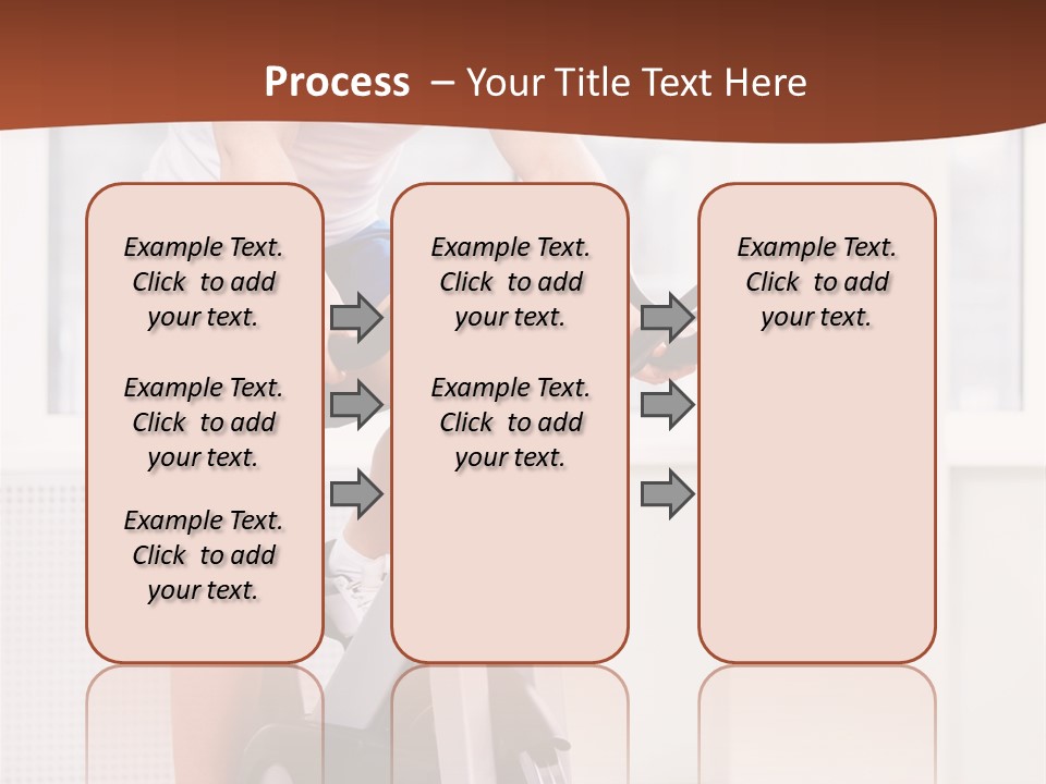 Leisure Young Body PowerPoint Template