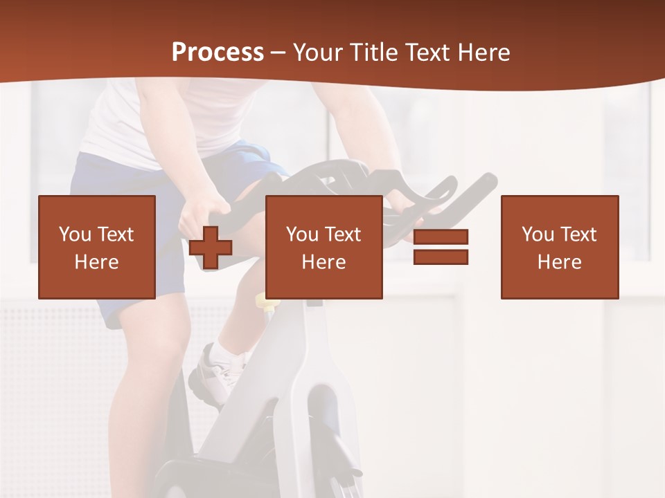 Leisure Young Body PowerPoint Template