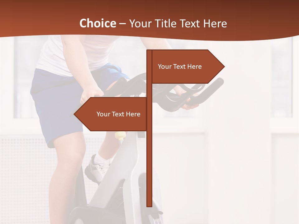 Leisure Young Body PowerPoint Template