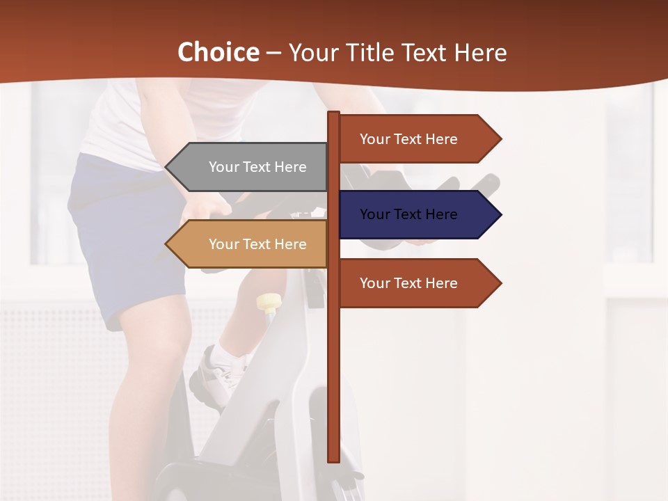 Leisure Young Body PowerPoint Template