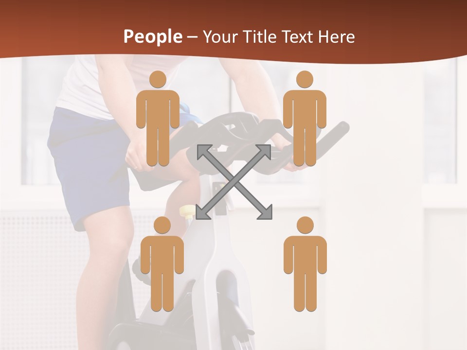 Leisure Young Body PowerPoint Template