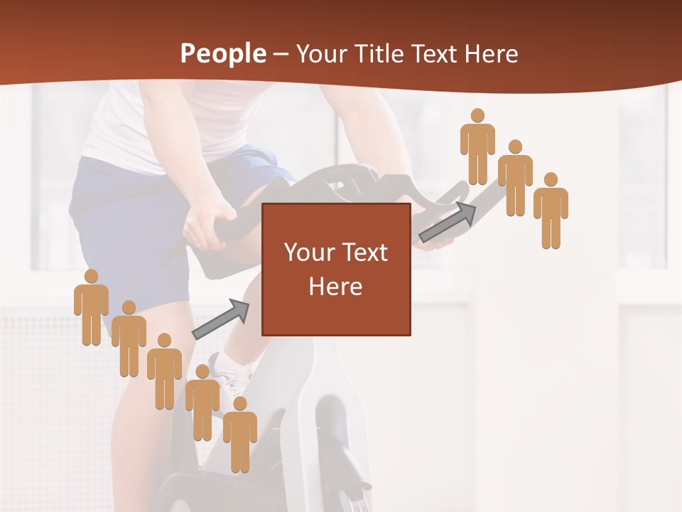 Leisure Young Body PowerPoint Template