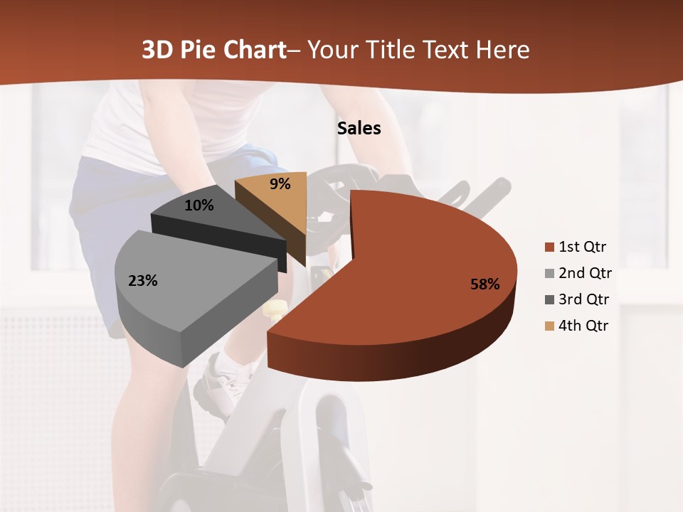 Leisure Young Body PowerPoint Template