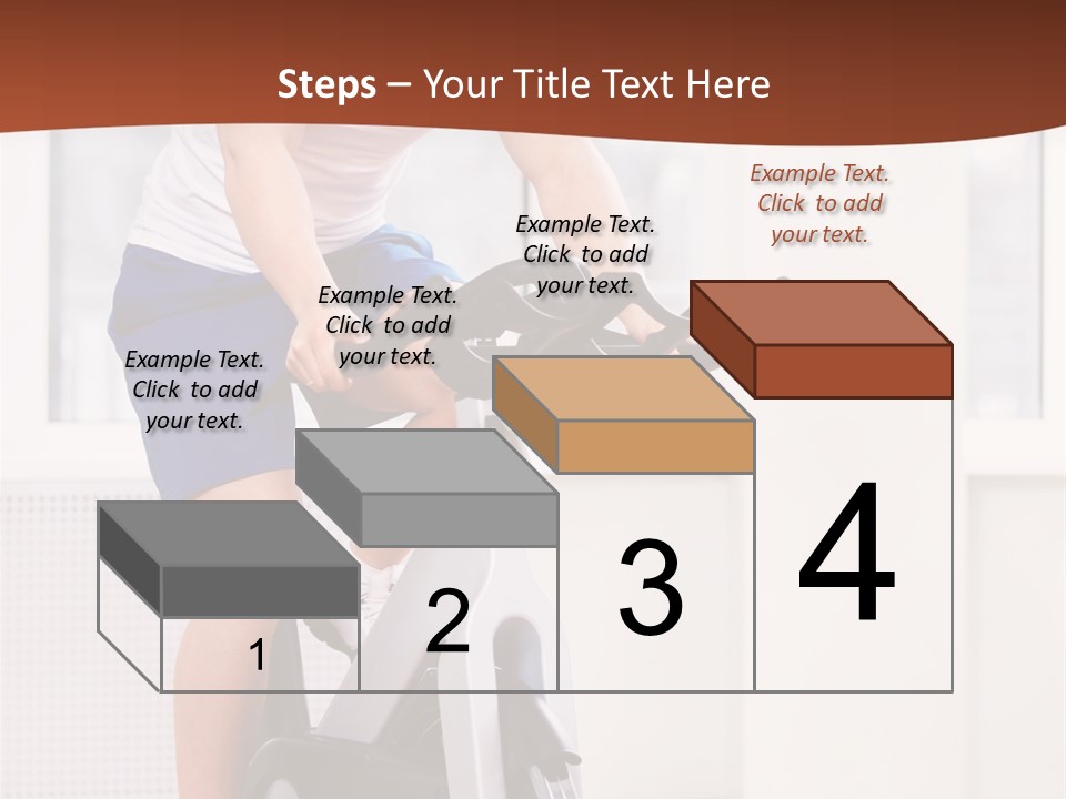 Leisure Young Body PowerPoint Template