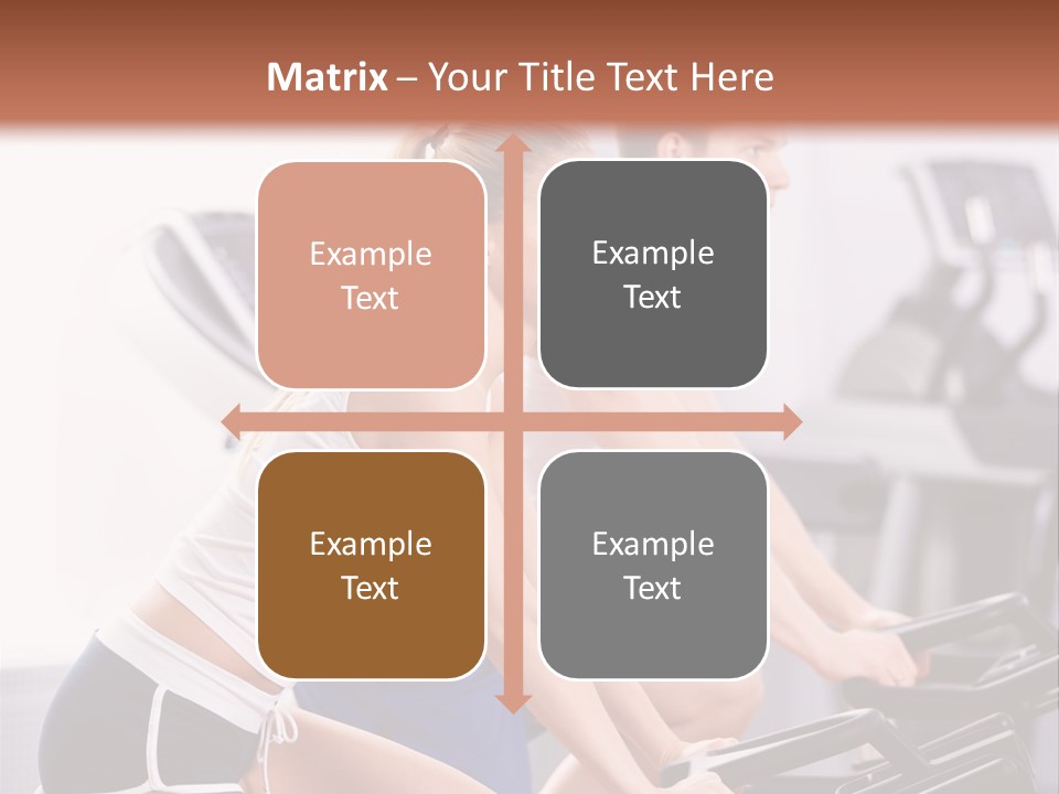 Girl Wellbeing Moving PowerPoint Template