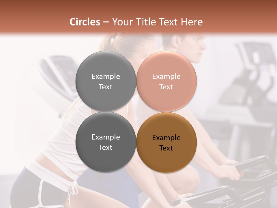 Girl Wellbeing Moving PowerPoint Template