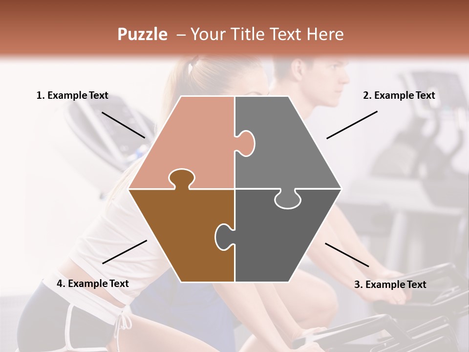 Girl Wellbeing Moving PowerPoint Template